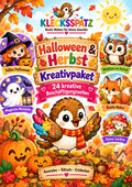 Klecksspatz Halloween & Herbst Kreativpaket Cover
